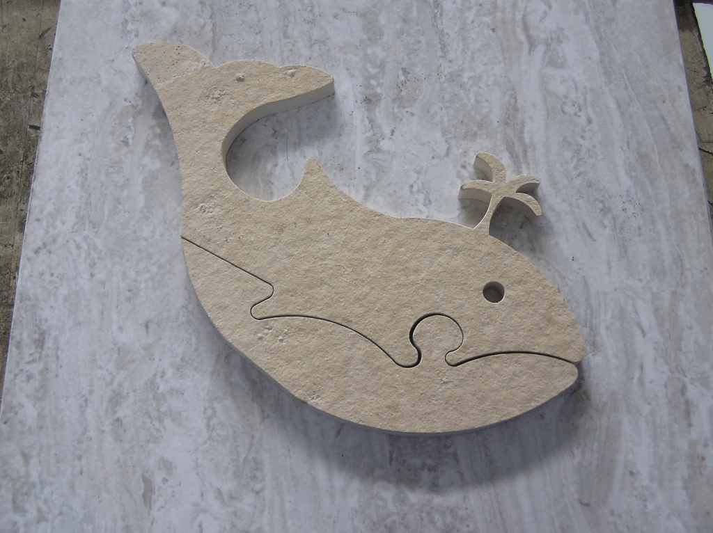 Balaine - découpe jet deau